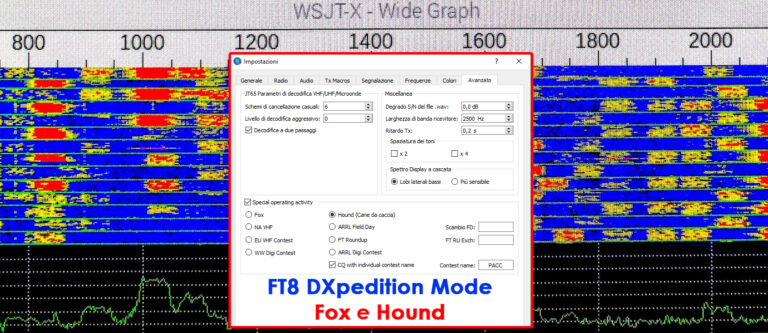 Guida WSJT-X FT8 DXpedition Mode - Fox E Hound - FT8 Digital Mode FT4 ...